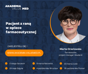 Akademia ValueMED.pl / Pacjent z raną w opiece farmaceutycznej 24.05.2024